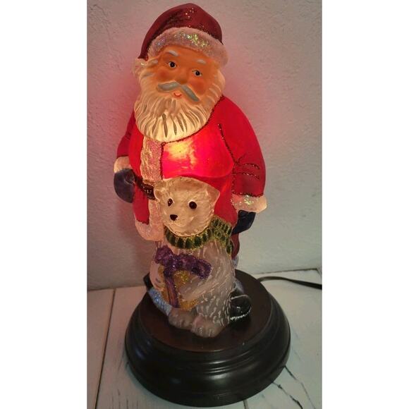 Old World Christmas OWC Merck 2008 Santa’s Helper Light Polar Bear Works - Picture 2 of 11